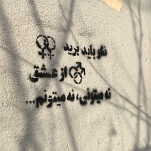گرافیتی سیاسی روز عشق یا ولنتاین (6)