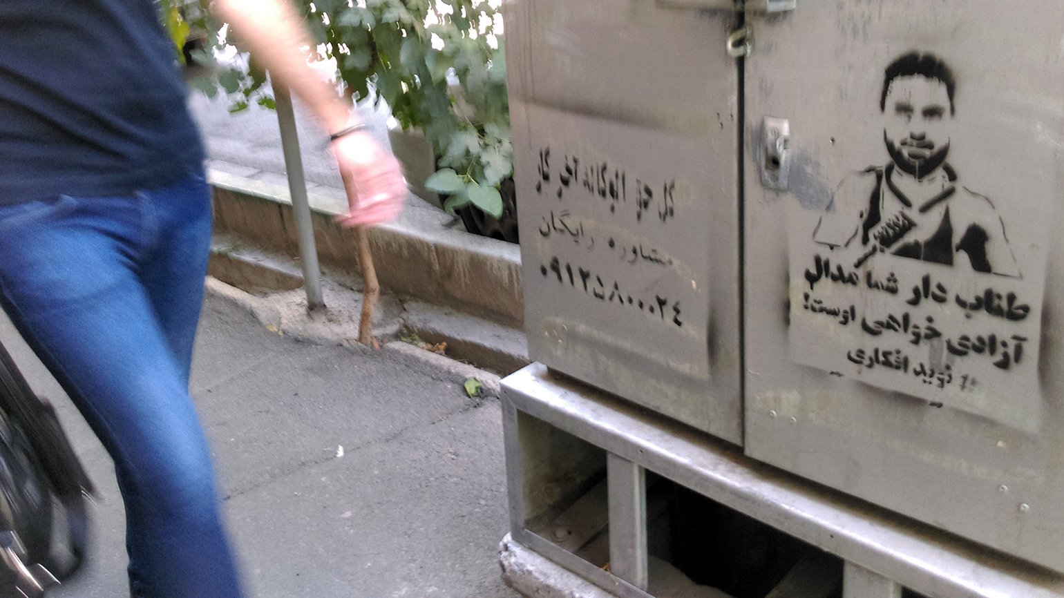 طناب دار شما مدال آزادیخواهی اوست