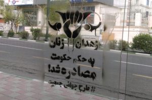 گرافیتی علیه طرح جوانی جمعیت-زهدان زنان به حکم حکومت مصادره شد (6)