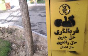 گرافیتی علیه طرح جوانی جمعیت-غربالگری ژنتیک جنین (11)